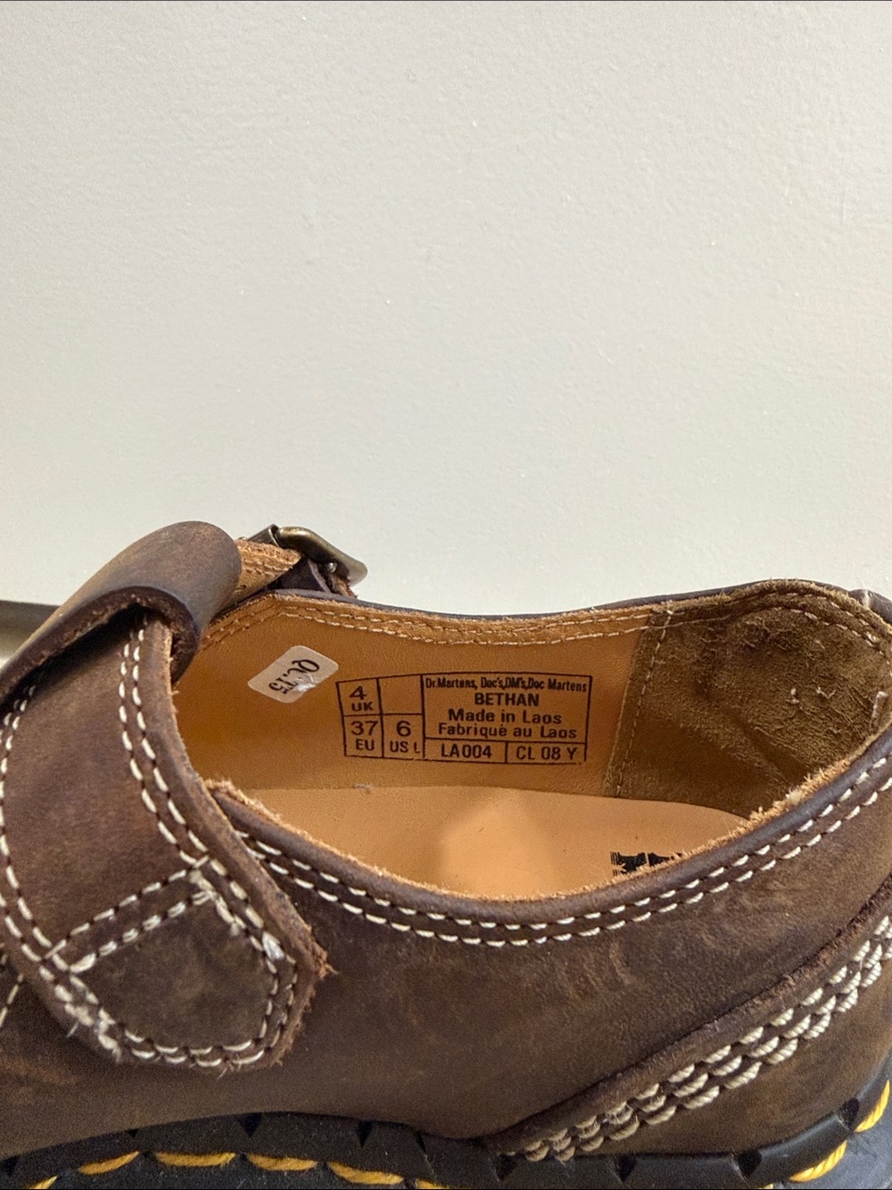 Dr. Martens Brown Leather Mary Jane’s - Picture 4 of 4